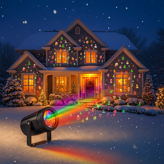 ⭐ 1. Magiczny Świąteczny Projektor – Stwórz Efekt Jak z Filmu!